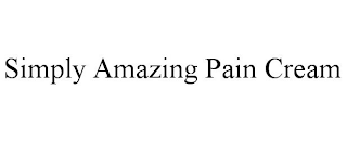 SIMPLY AMAZING PAIN CREAM