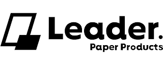 LEADER. PAPER PRODUCTS