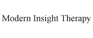 MODERN INSIGHT THERAPY