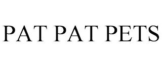 PAT PAT PETS