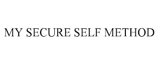MY SECURE SELF METHOD