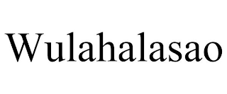 WULAHALASAO