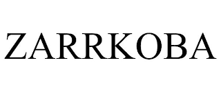 ZARRKOBA