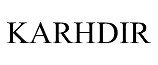 KARHDIR