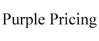 PURPLE PRICING
