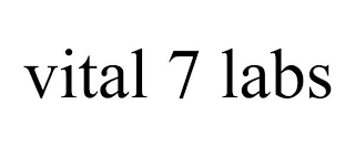 VITAL 7 LABS