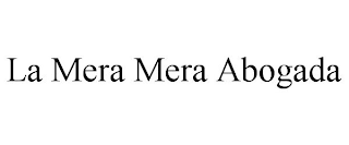 LA MERA MERA ABOGADA