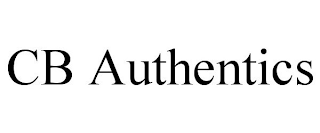 CB AUTHENTICS