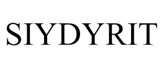 SIYDYRIT