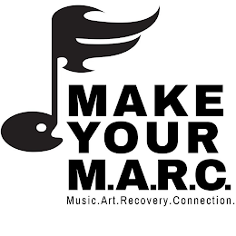 MAKE YOUR M.A.R.C. MUSIC.ART.RECOVERY.CONNECTION.