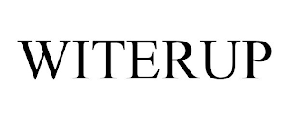 WITERUP