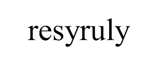 RESYRULY