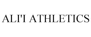 ALI'I ATHLETICS