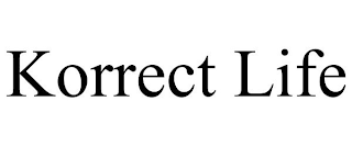 KORRECT LIFE