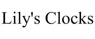 LILY'S CLOCKS