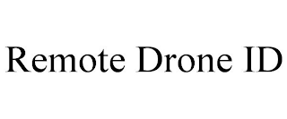 REMOTE DRONE ID