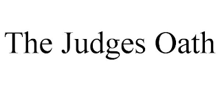THE JUDGES OATH