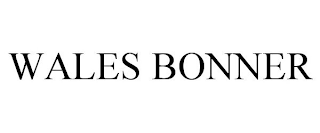 WALES BONNER