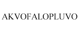AKVOFALOPLUVO