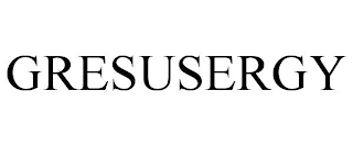 GRESUSERGY