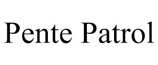 PENTE PATROL
