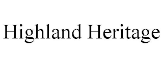 HIGHLAND HERITAGE