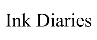 INK DIARIES