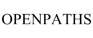 OPENPATHS