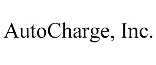 AUTOCHARGE, INC.