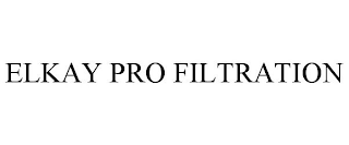 ELKAY PRO FILTRATION