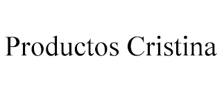PRODUCTOS CRISTINA