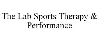 THE LAB SPORTS THERAPY & PERFORMANCE