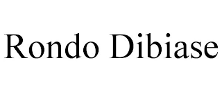 RONDO DIBIASE