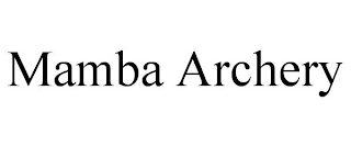 MAMBA ARCHERY