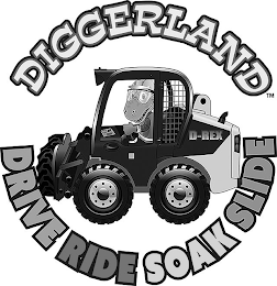 DIGGERLAND DRIVE RIDE SOAK SLIDE D-REX