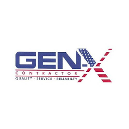 GEN-X CONTRACTOR QUALITY ·  SERVICE · RELIABILTY