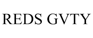 REDS GVTY