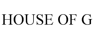 HOUSE OF G