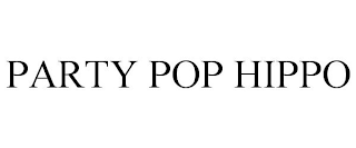PARTY POP HIPPO