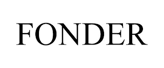 FONDER