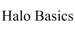 HALO BASICS