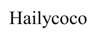 HAILYCOCO