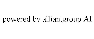 POWERED BY ALLIANTGROUP AI