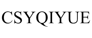 CSYQIYUE