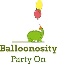 BALLOONOSITY PARTY ON