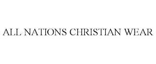 ALL NATIONS CHRISTIAN WEAR