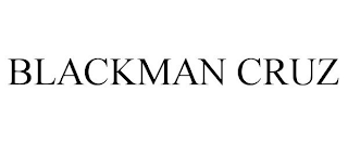 BLACKMAN CRUZ