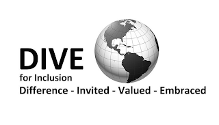 DIVE FOR INCLUSION DIFFERENCE - INVITED - VALUED - EMBRACED