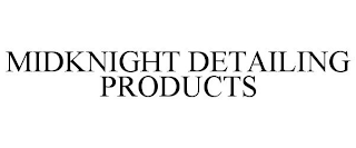 MIDKNIGHT DETAILING PRODUCTS
