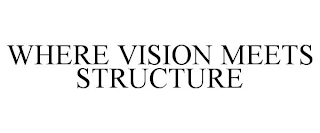 WHERE VISION MEETS STRUCTURE